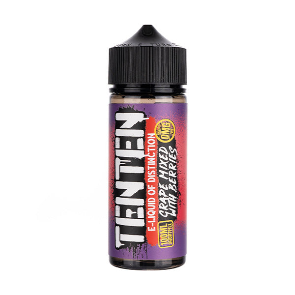 Grape & Mixed Berries 100ml Shortfill by TenTen