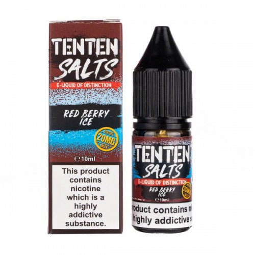 Red Berry Ice Nic Salt E-Liquid by TenTen