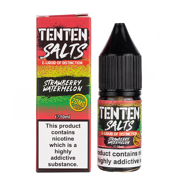 Strawberry Watermelon Nic Salt E-Liquid by TenTen