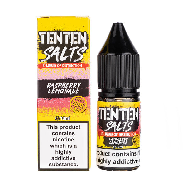 Raspberry Lemonade Nic Salt E-Liquid by TenTen