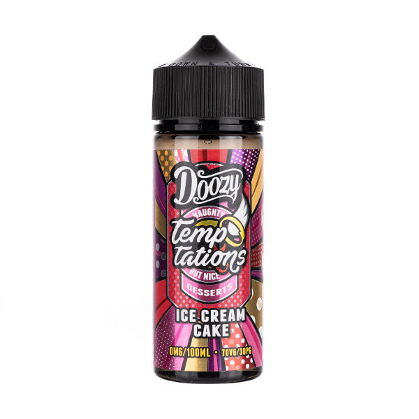 Ice Cream Cake 100ml Shortfill by Doozy Temptations