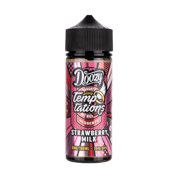 Strawberry Milk 100ml Shortfill by Doozy Temptations