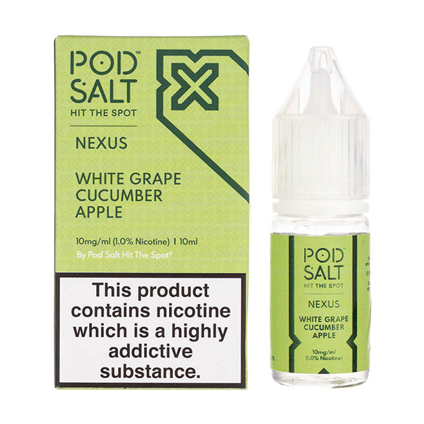 White Grape Cucumber Apple Nic Salt by Pod Salt Nexus