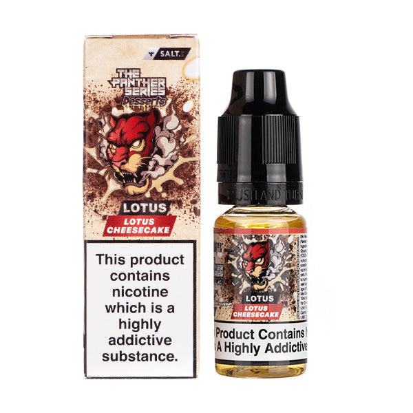 Lotus Cheesecake Nic Salt E-Liquid by Dr Vapes