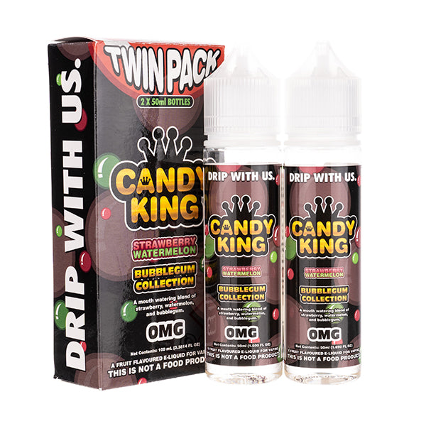 Strawberry Watermelon Shortfill (2x50ml) by Candy King