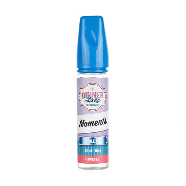 Bubble Mint 50ml Shortfill E-Liquid by Dinner Lady Moments