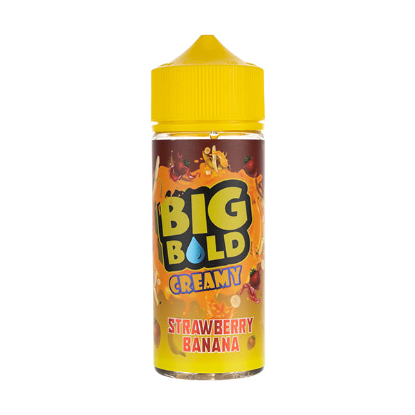 Strawberry Banana 100ml Shortfill E-Liquid by Big Bold Creamy