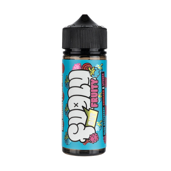 Blue Raspberry, Rhubarb & Lychee 100ml Shortfill E-Liquid by Fugly