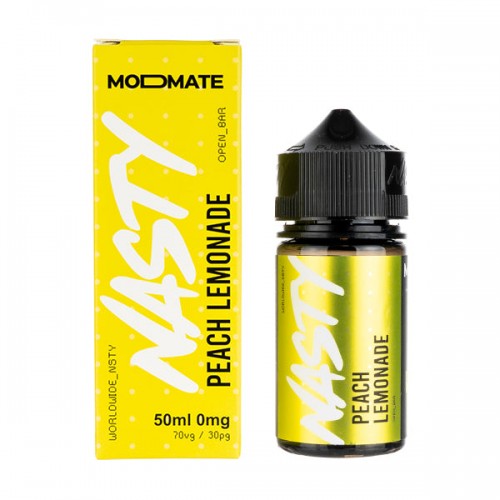 Peach Lemonade 50ml Shortfill E-Liquid by Nas...