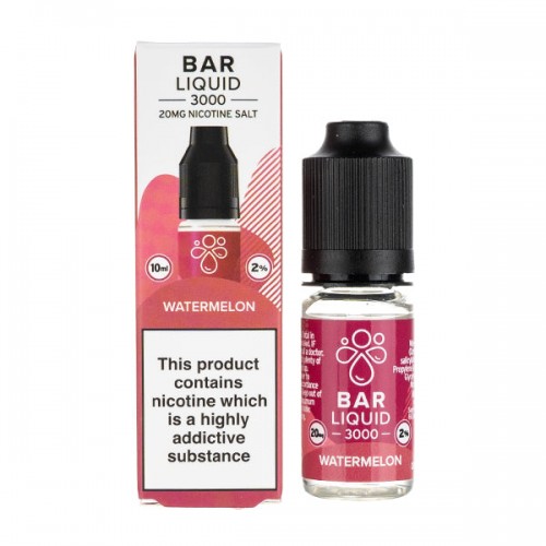 Watermelon Nic Salt E-Liquid by Bar Liquid 30...