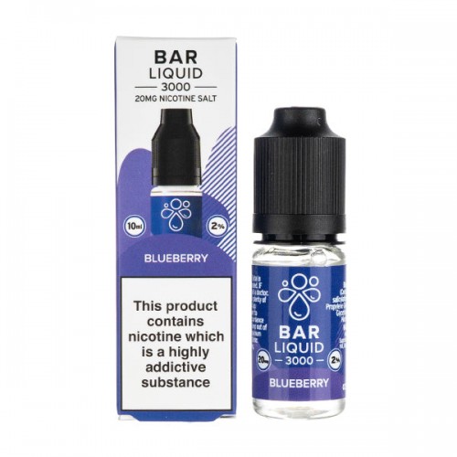 Blueberry Nic Salt E-Liquid by Bar Liquid 300...