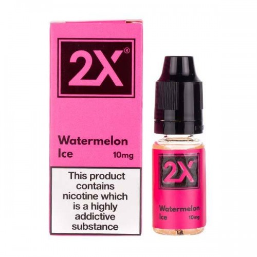 Watermelon Ice Nic Salt E-Liquid by 2X