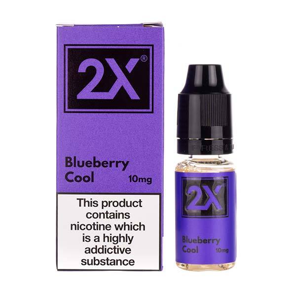 Blueberry Cool Nic Salt E-Liquid by 2X