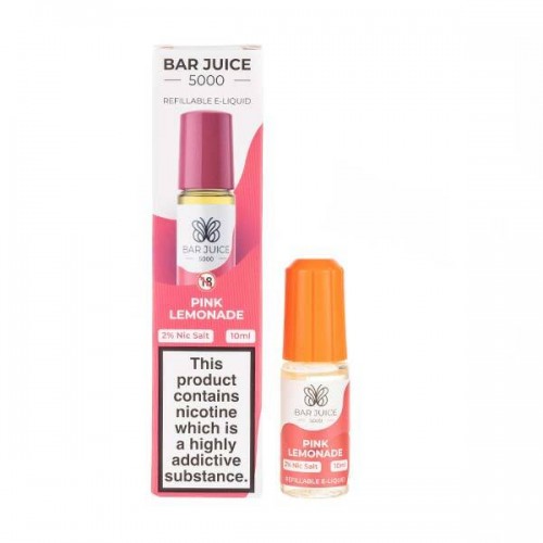 Pink Lemonade Nic Salt E-Liquid by Bar Juice ...