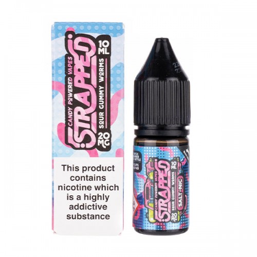 Sour Gummy Worms Nic Salt E-Liquid by Strappe...