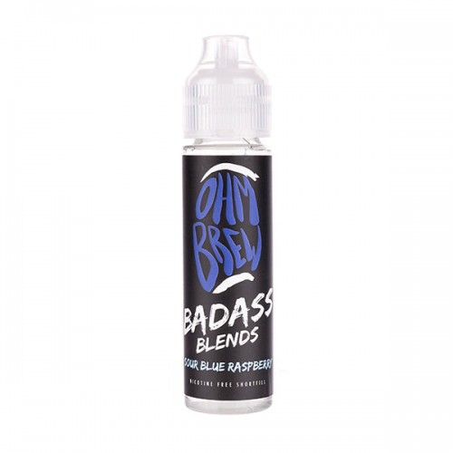 Sour Blue Raspberry 50ml Shortfill E-Liquid b...