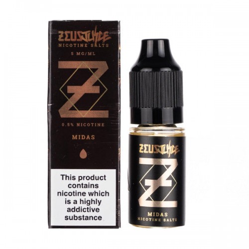 Midas Nic Salt E-Liquid by Zeus Juice