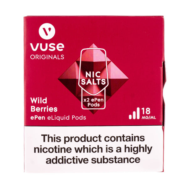 ePen 3 Wild Berries Nic Salt Vuse Refills