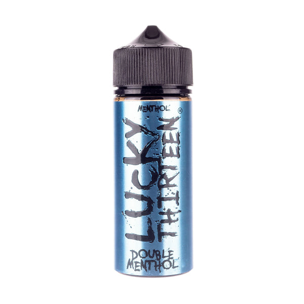 Double Menthol 100ml Shortfill E-Liquid by Lucky Thirteen