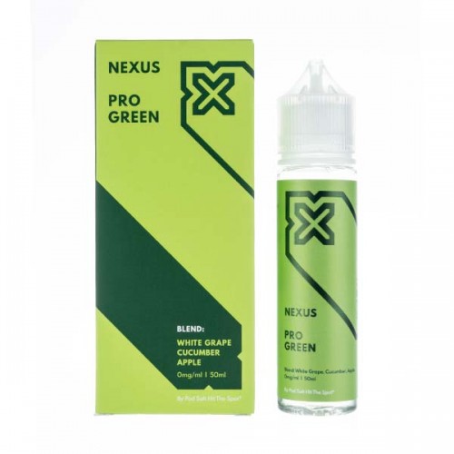 Pro Green 50ml Shortfill E-Liquid by Pod Salt...