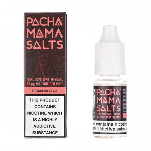 Strawberry Crush Nic Salt E-Liquid by Pacha M...