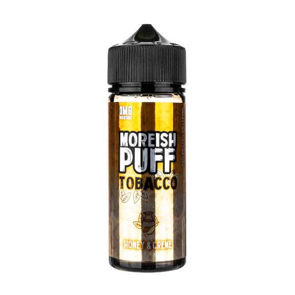 Honey & Cream Tobacco 100ml Shortfill E-Liquid by Moreish Puff