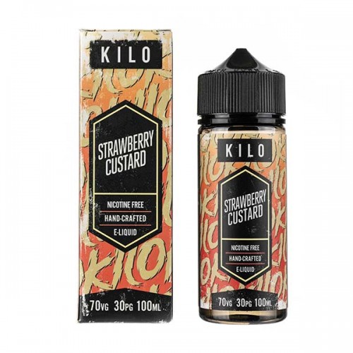 Strawberry Custard 100ml Shortfill E-Liquid b...