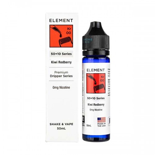 Kiwi Redberry 50ml Shortfill E-Liquid by Elem...