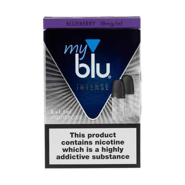 Intense Blueberry myBlu Nic Salt Pods by Blu