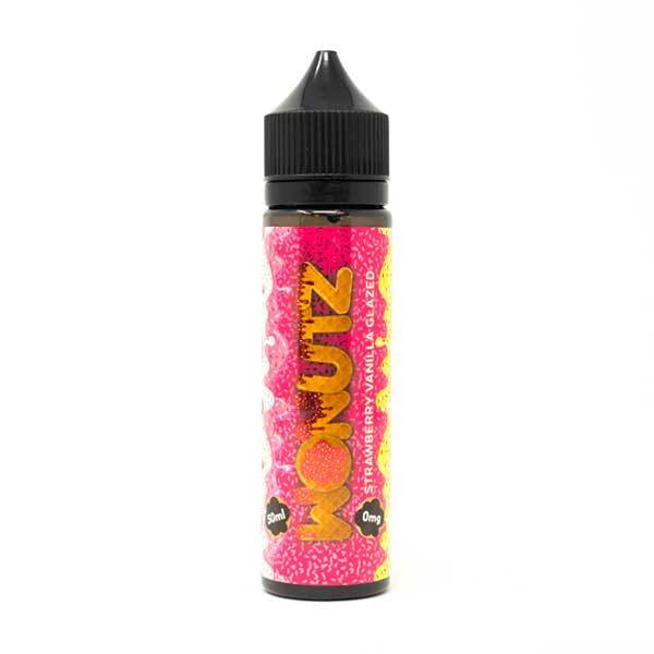 Strawberry Vanilla 50ml Shortfill E-Liquid by Wonutz