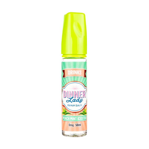 Peach Mint Iced Tea 50ml Shortfill E-Liquid by Dinner Lady