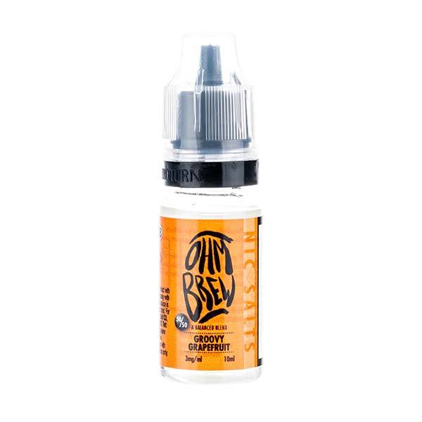 Groovy Grapefruit Nic Salt E-Liquid by Ohm Brew