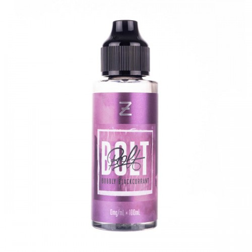 Bubbly Blackcurrant 100ml Shortfill E-Liquid ...