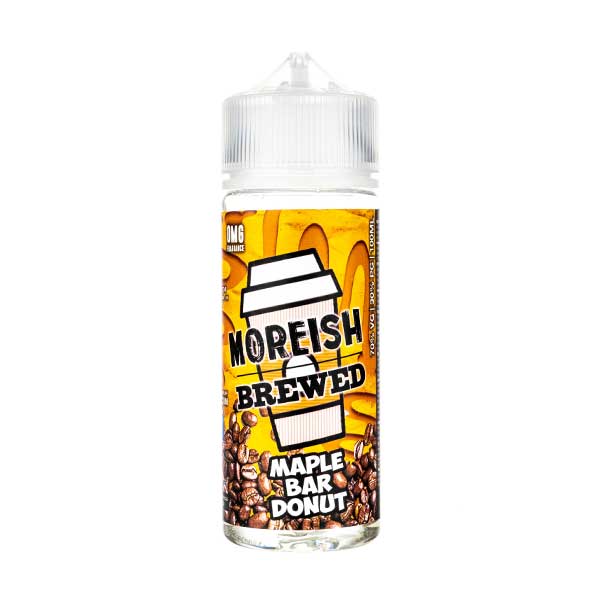 Maple Bar Donut 100ml Shortfill E-Liquid by Moreish Puff