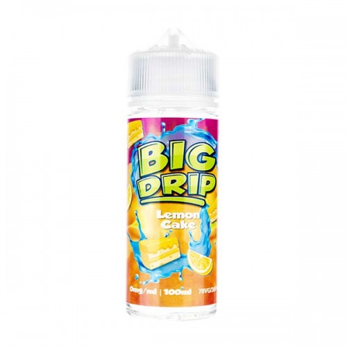 Lemon Cake 100ml Shortfill E-Liquid by Big Dr...