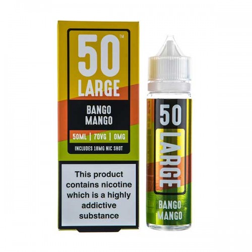 Bango Mango 50ml Shortfill E-Liquid by 50 Lar...