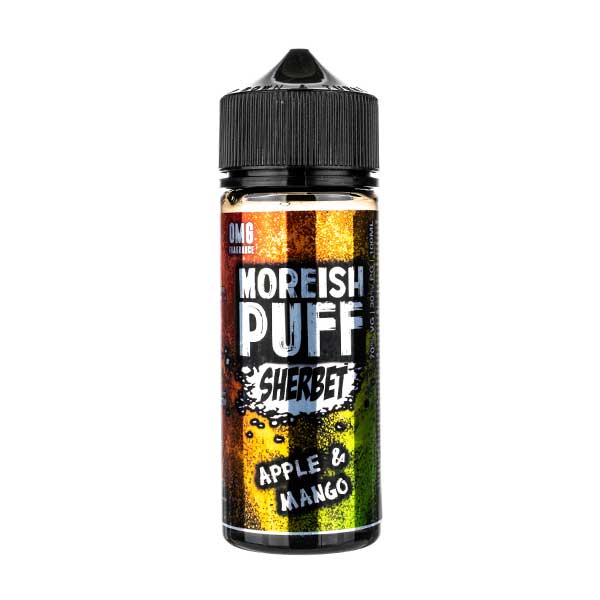 Apple & Mango Sherbet 100ml Shortfill E-Liquid by Moreish Puff