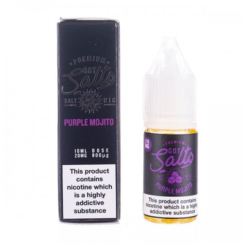 Purple Mojito Nic Salt E-Liquid by Got Salt