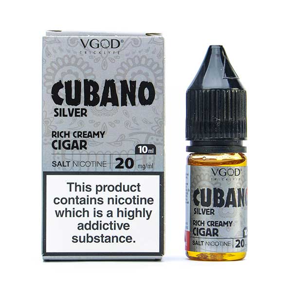 Cubano Silver Nic Salt E-Liquid by VGod