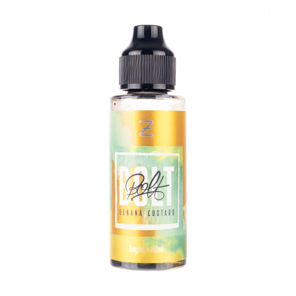 Banana Custard 100ml Shortfill E-Liquid by Bolt