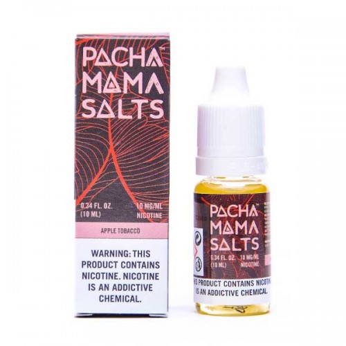 Apple Tobacco Nic Salt E-Liquid by Pacha Mama