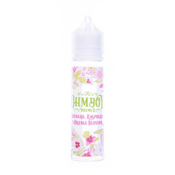 Rhubarb, Raspberry, Orange Blossom 50ml Shortfill E-Liquid by Ohm Boy