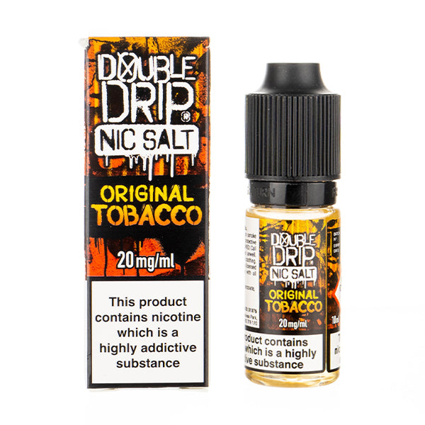 Original Tobacco Nic Salt E-Liquid by Double Drip