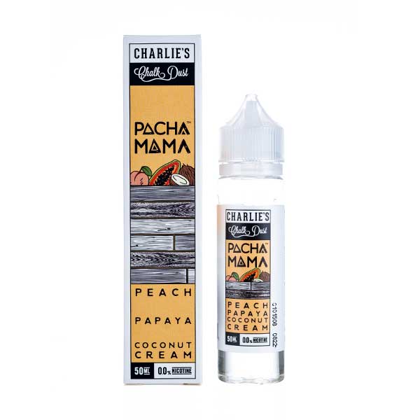 Peach, Papaya & Coconut 50ml Shortfill E-Liquid by Pacha Mama