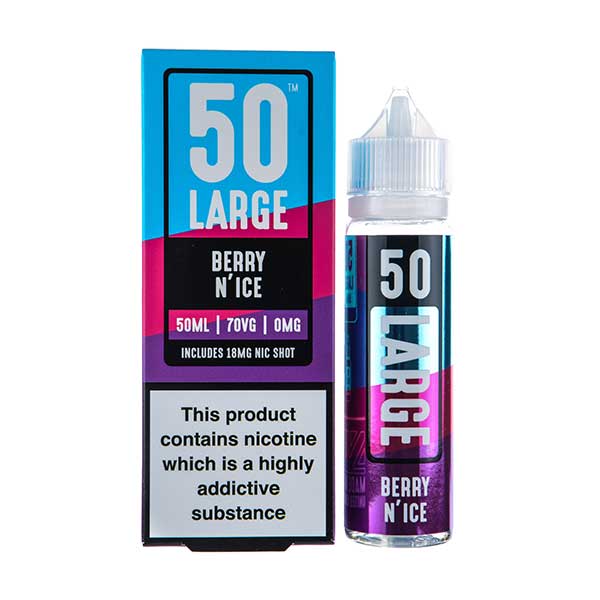 Berry N’ice 50ml Shortfill E-Liquid by 50 L...