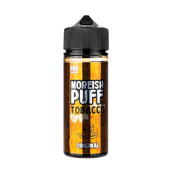 Original Tobacco 100ml Shortfill E-Liquid by Moreish Puff