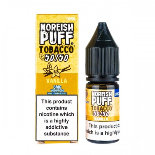 Vanilla Tobacco 50/50 E-Liquid by Moreish Puf...