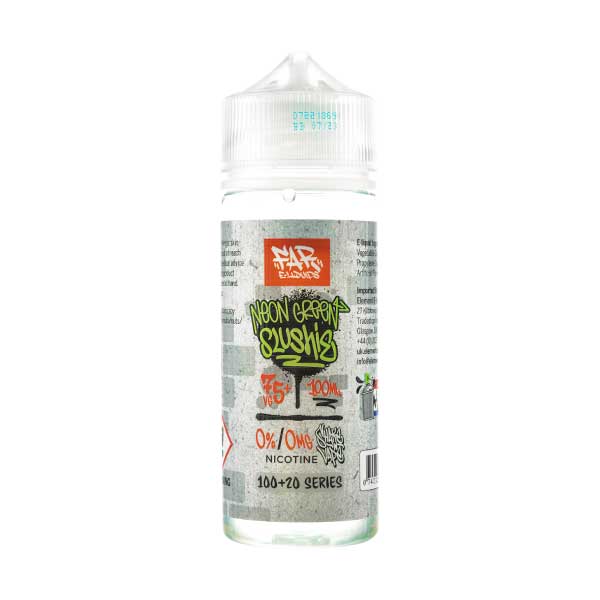 Neon Green Slushie 100ml Shortfill E-Liquid by Element