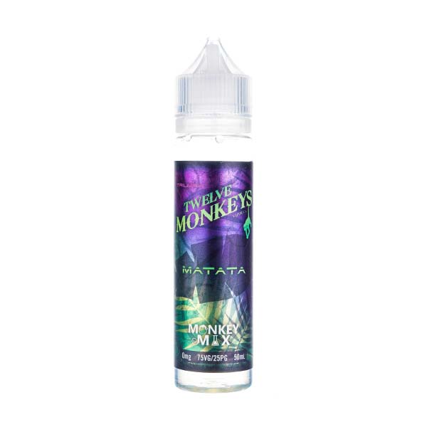 Matata 50ml Shortfill E-Liquid by Twelve Monkeys