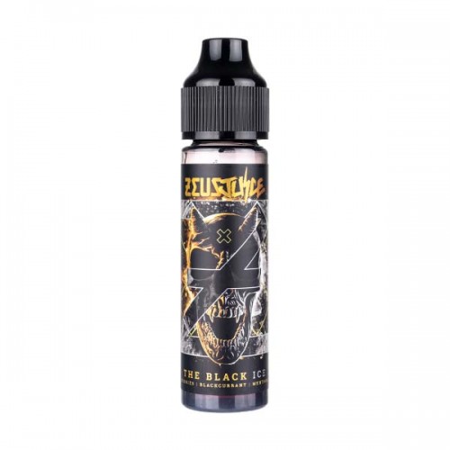 The Black Ice 50ml Shortfill E-Liquid by Zeus...